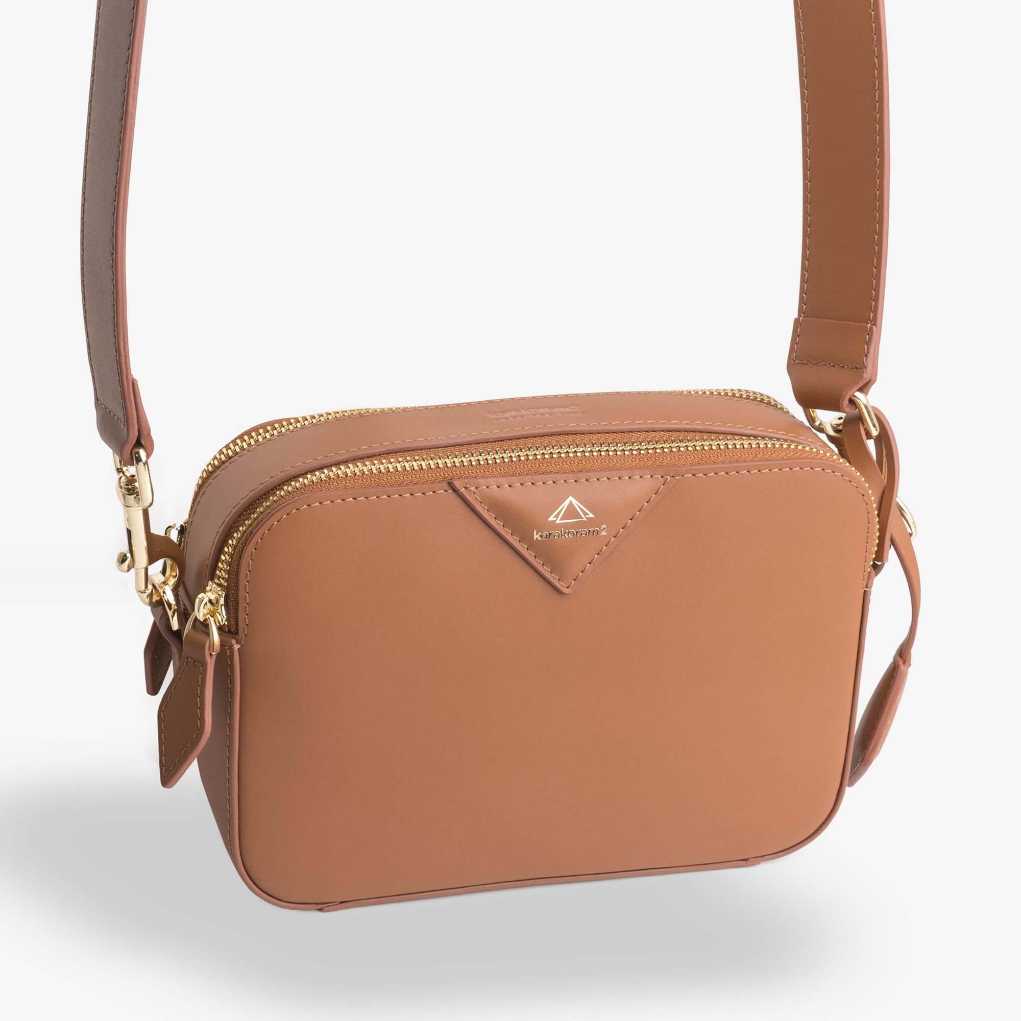 Karakoram2 australia ladies camera bag smart crossbody leather caramel
