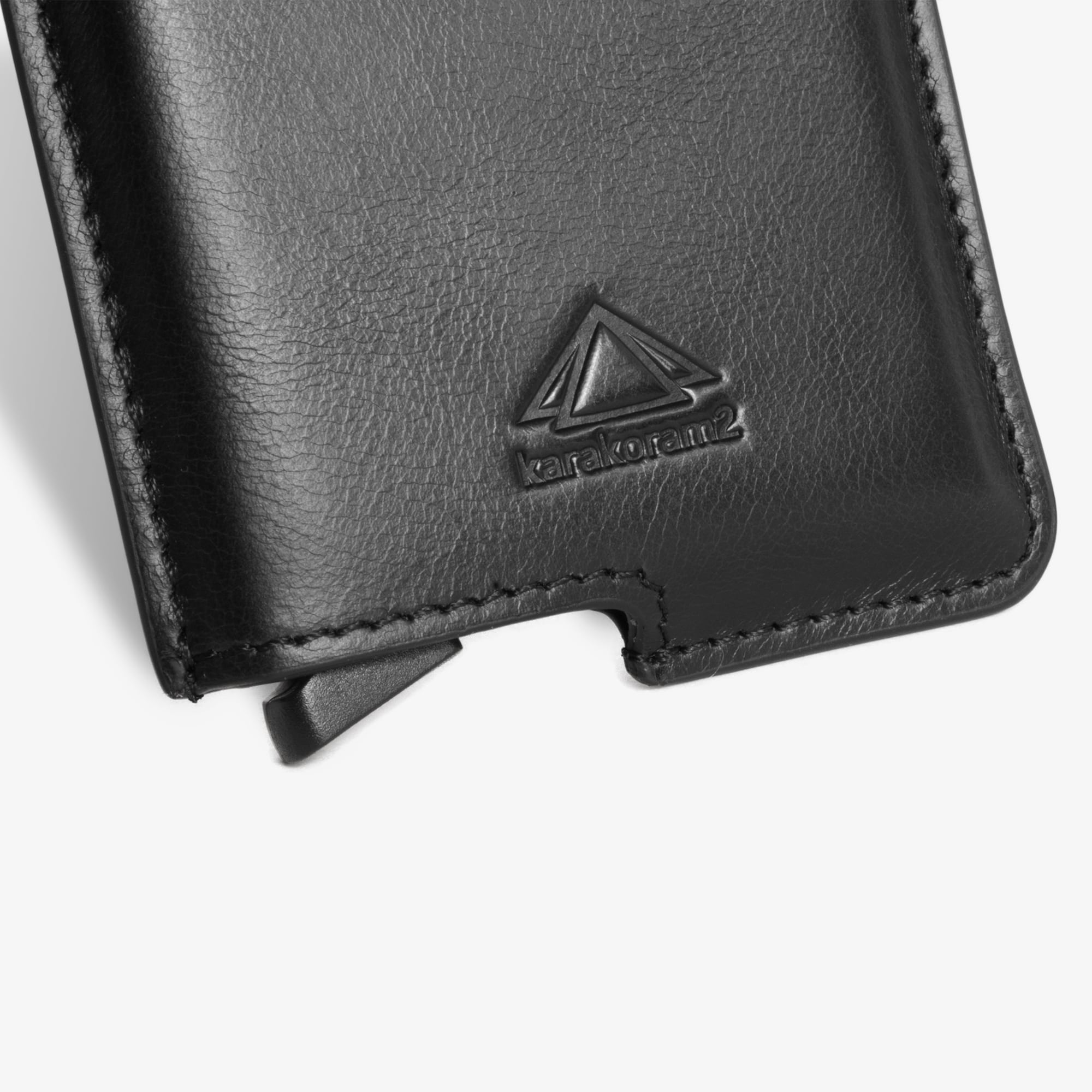 K2 Karakoram2 SmartSlide credit Card holder wallet slim leather black mens womens Australia