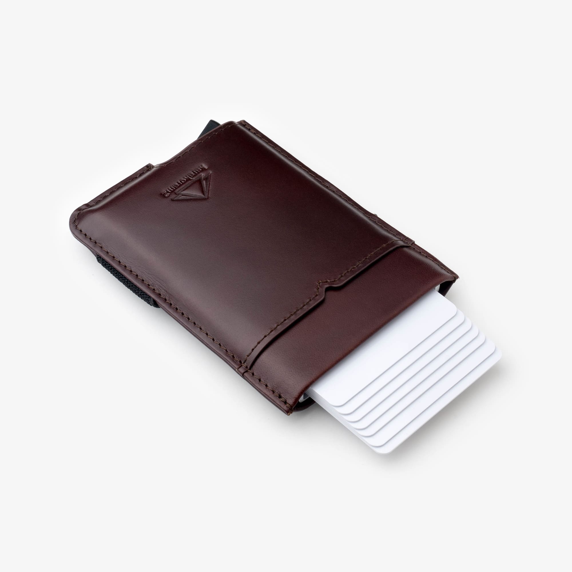K2 Karakoram2 SmartSlide credit Card holder wallet slim leather brown mens womens Australia