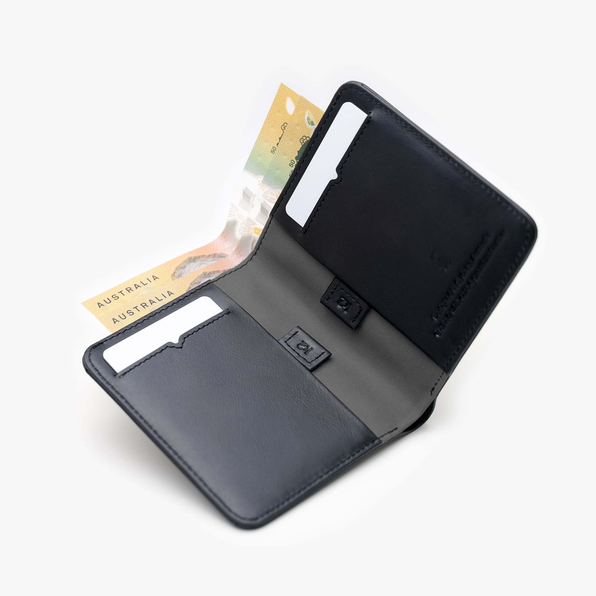 Karakoram2 Sublime slim mens RFID leather wallet Australia New Zealand black