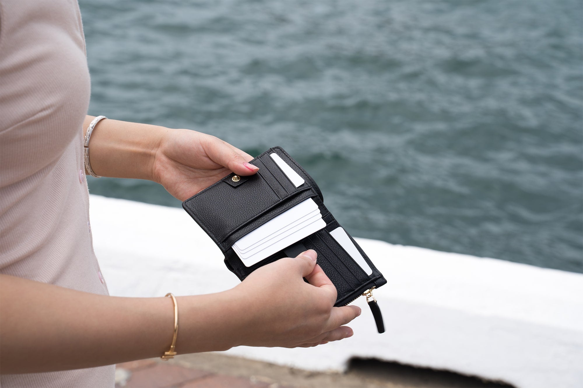 k2 mighty slim card wallet coin purse for women